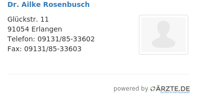 Dr ailke rosenbusch