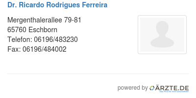 Dr ricardo rodrigues ferreira