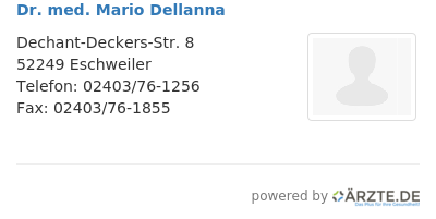 Dr med mario dellanna