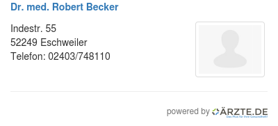 Dr med robert becker 288958