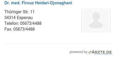 Dr med firouz heidari djonaghani