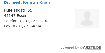 Dr med kerstin knorn