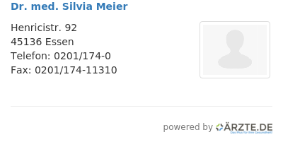 Dr med silvia meier 571845