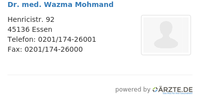 Dr med wazma mohmand