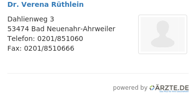 Dr verena ruethlein