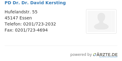 Pd dr dr david kersting