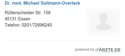 Dr med michael sollmann overlack