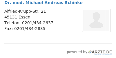 Dr med michael andreas schinke