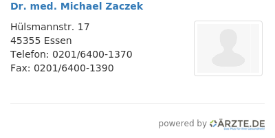 Dr med michael zaczek
