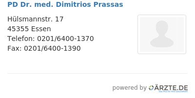 Pd dr med dimitrios prassas