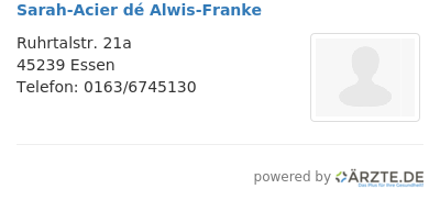 Sarah acier de alwis franke