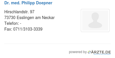 Dr med philipp doepner