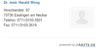 Dr med harald weng 281651