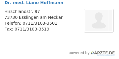 Dr med liane hoffmann 657560