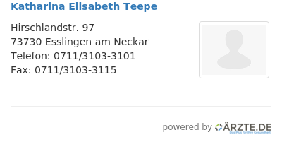 Katharina elisabeth teepe