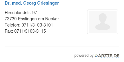 Dr med georg griesinger 454626