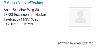 Matthias simon weidner