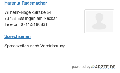 Hartmut rademacher