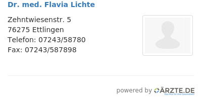 Dr med flavia lichte