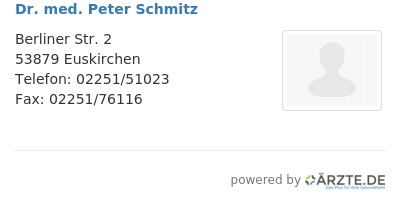 Dr med peter schmitz 253876