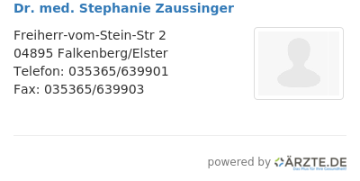 Dr med stephanie zaussinger 657964