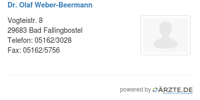 Dr olaf weber beermann