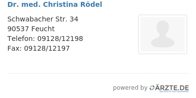 Dr med christina roedel