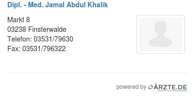 Dipl med jamal abdul khalik