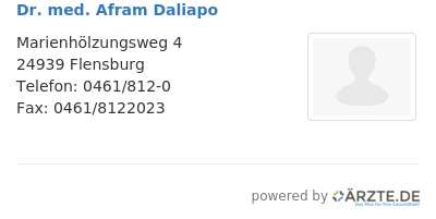 Dr med afram daliapo 553030