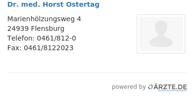 Dr med horst ostertag 513799