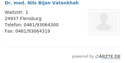 Dr med nils bijan vatankhah
