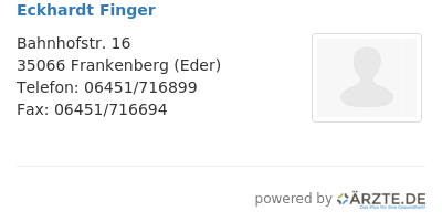 Eckhardt finger