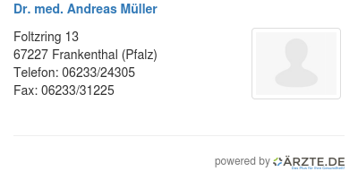 Dr med andreas mueller 253908