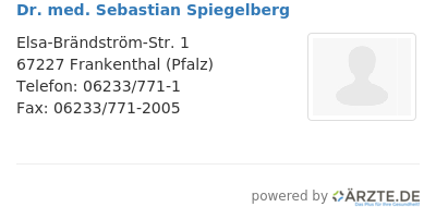 Dr med sebastian spiegelberg