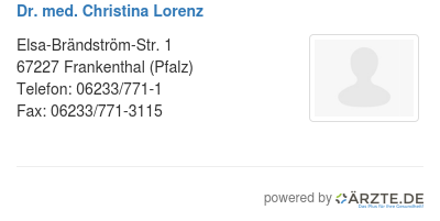 Dr med christina lorenz 9ac7fe40 b5e2 43b2 b587 52d738c2c278