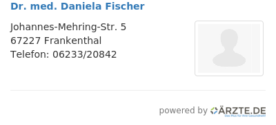 Dr med daniela fischer 649439