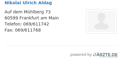 Nikolai ulrich aldag