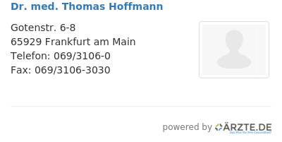 Dr med thomas hoffmann 335521