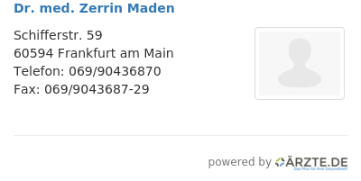 Dr med zerrin maden 514706