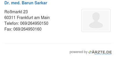 Dr med barun sarkar