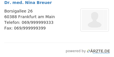 Dr med nina breuer 650148