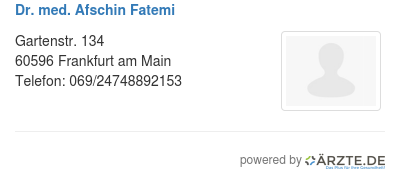 Dr med afschin fatemi 465991
