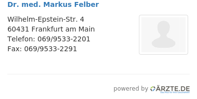 Dr med markus felber