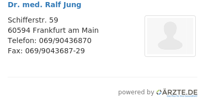 Dr med ralf jung 514565