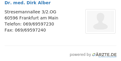 Dr med dirk alber 583012