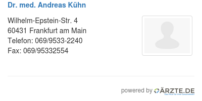 Dr med andreas kuehn 329344