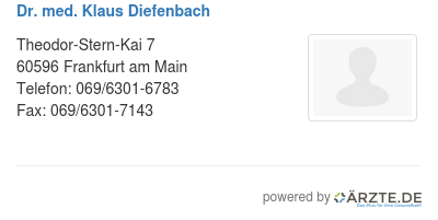 Dr med klaus diefenbach 511859