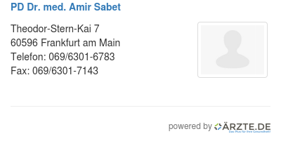 Pd dr med amir sabet