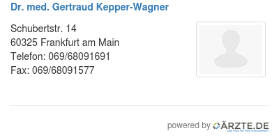 Dr med gertraud kepper wagner