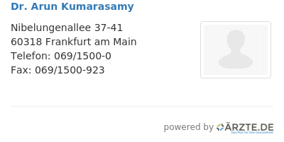 Dr arun kumarasamy 662744